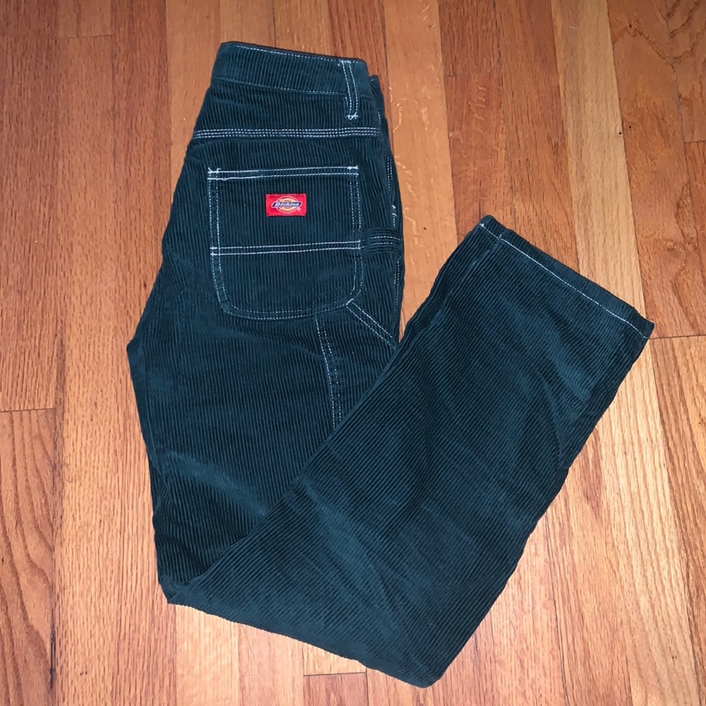 Dickies Forest Green Corduroys Carpenter Pants